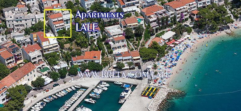 Apartmans Lale Брела Экстерьер фото